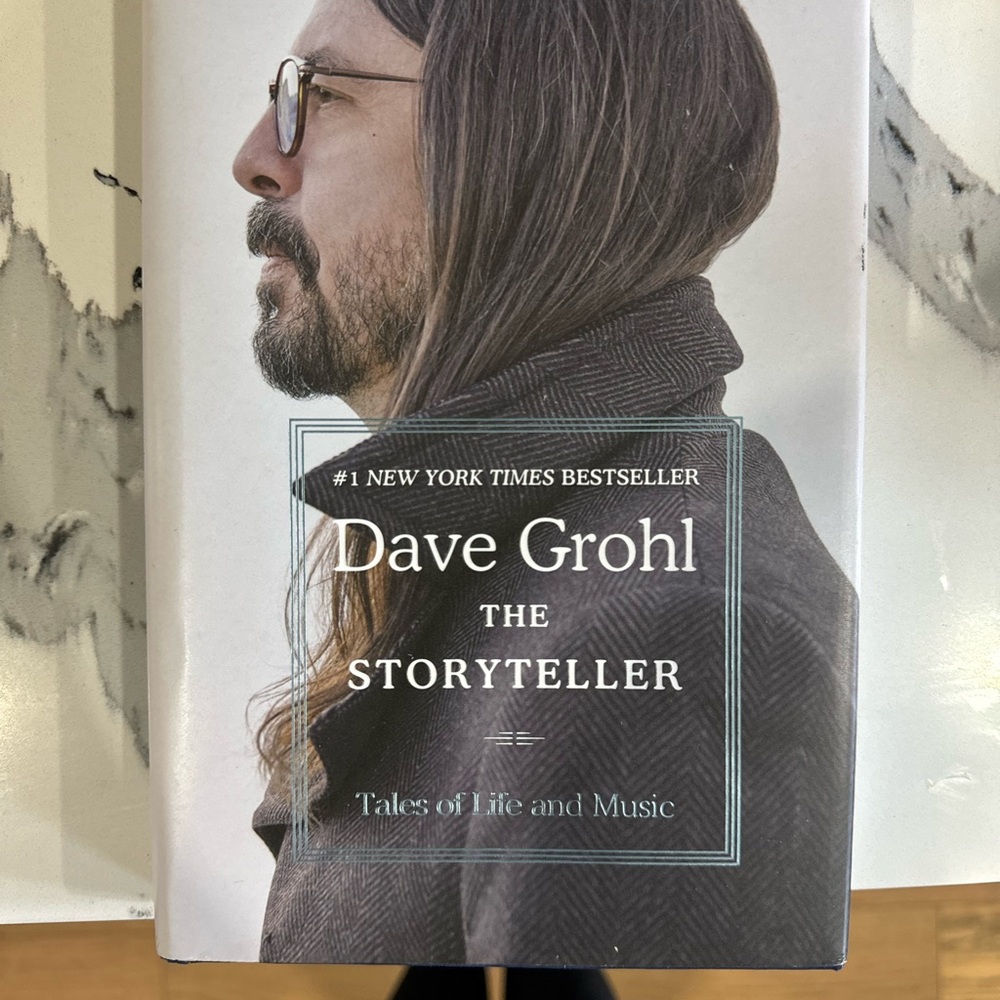 Dave Grohl 'The Storyteller' Hardcover Book
